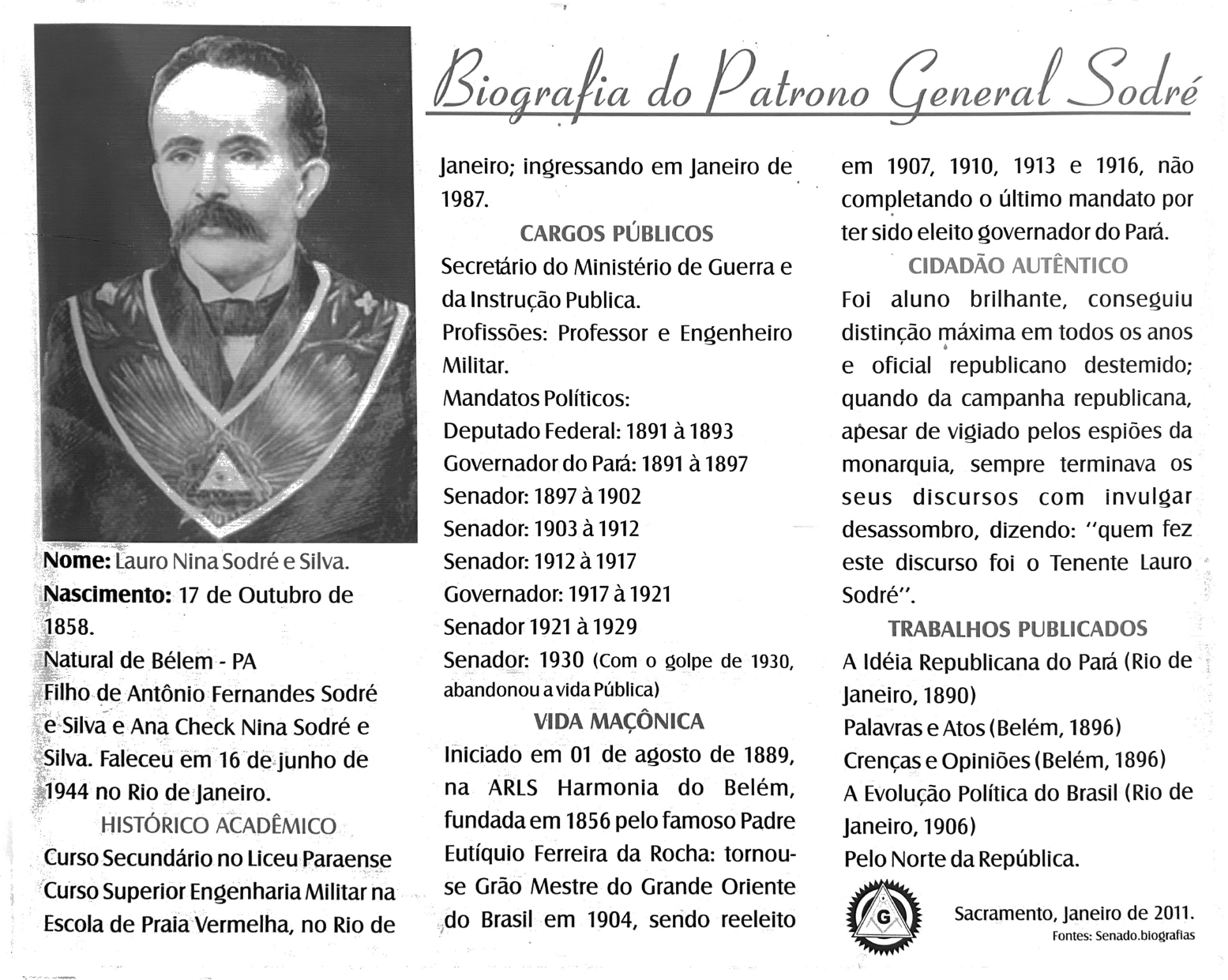 Biografia do General Sodré
